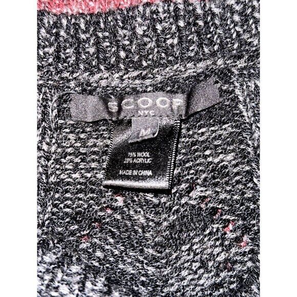 Scoop NYC Colorblock Marled Knit Sweater in M - Picture 4 of 4